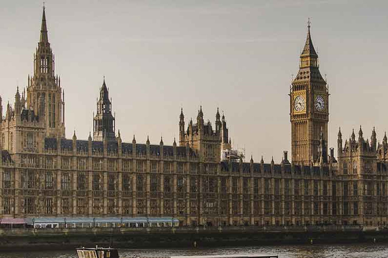 The Houses of Parliament in London