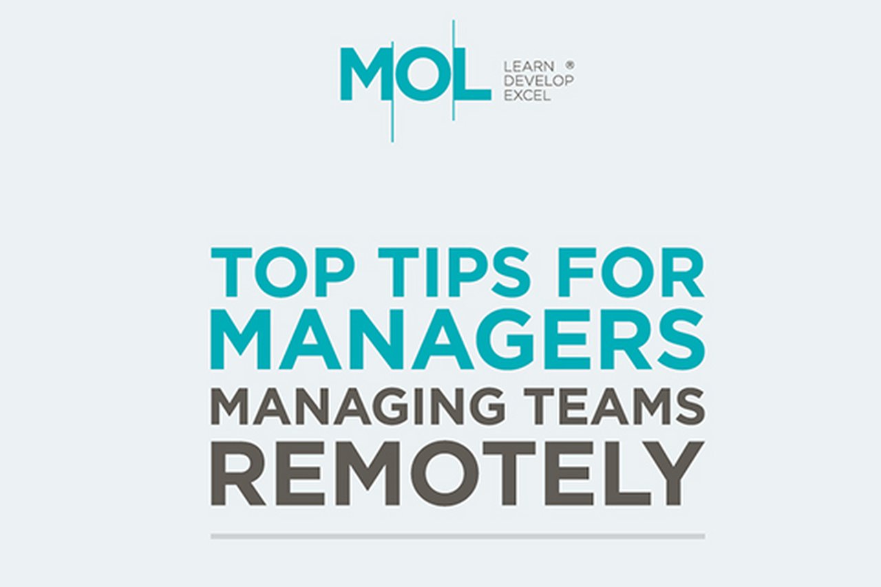 Infographic with tips on how to manage teams working from home thumbnail