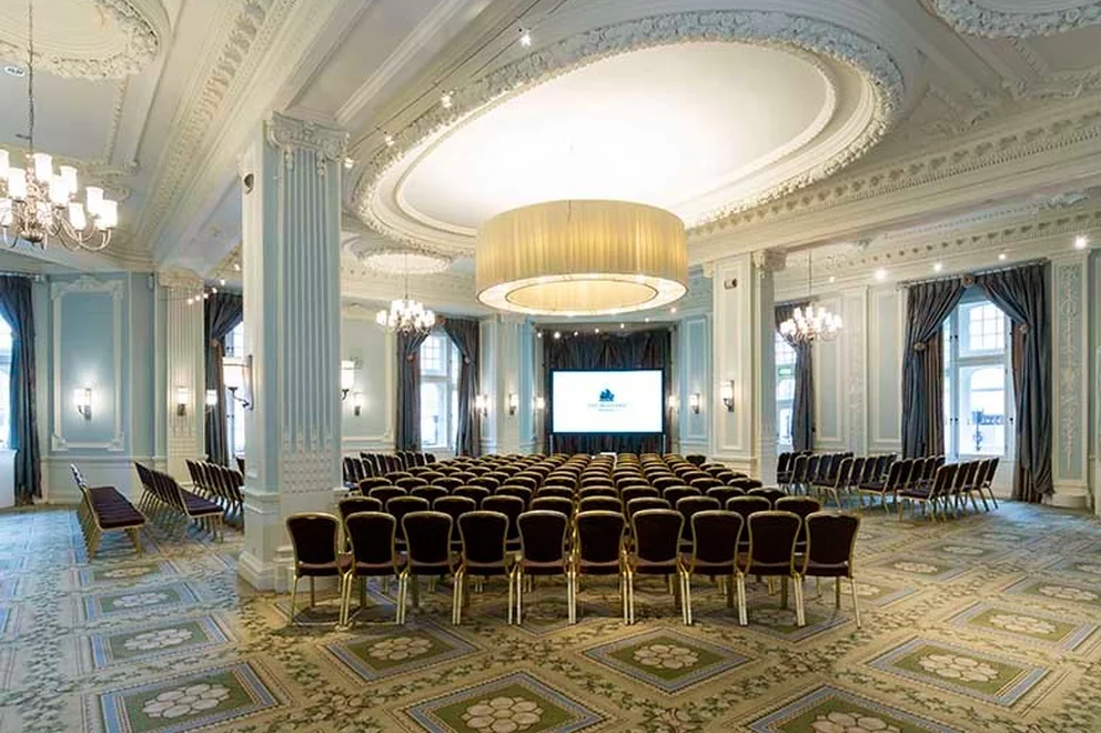 Empty MOL Graduation event room