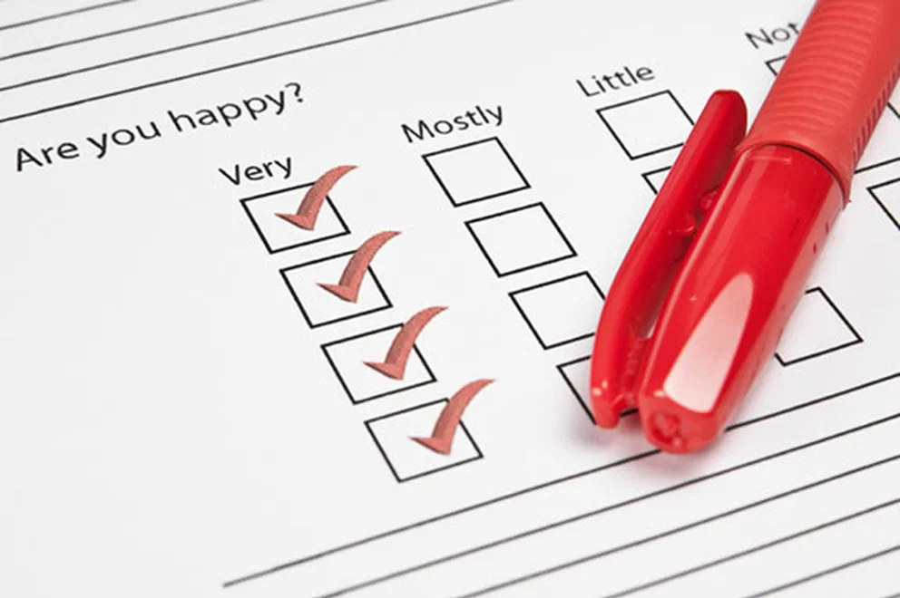Checked Tick boxes