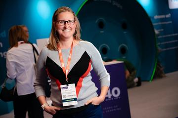 Emily Allen, MOL Product Manager for HR, at the CIPD Conference